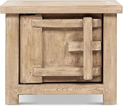 Jennifer Taylor Home Rowan 28.5" Solid Reclaimed Pine Side Table