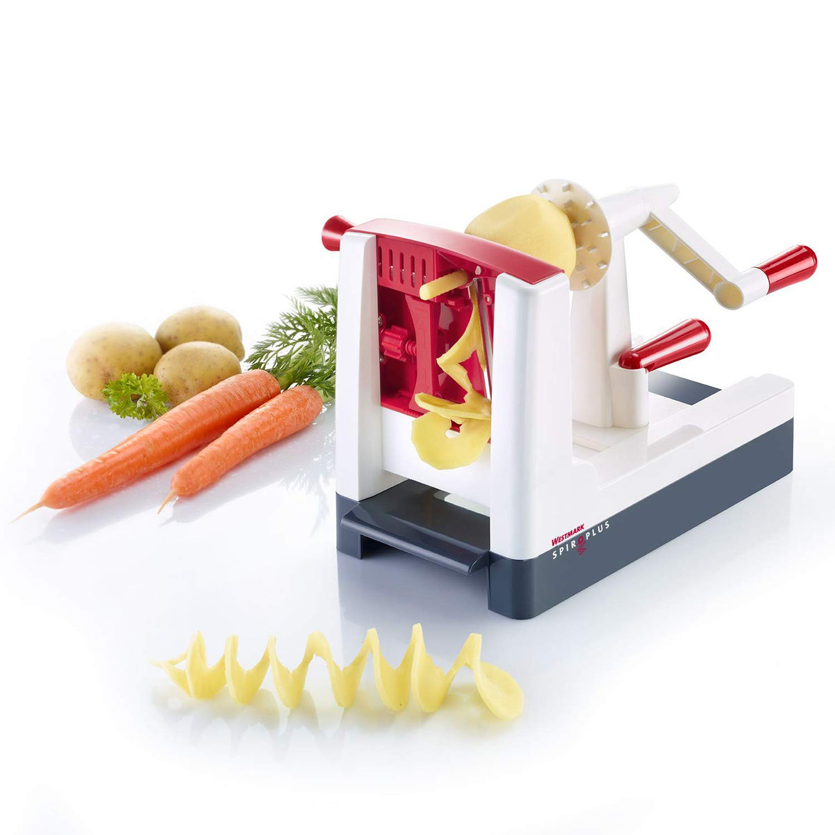Vegetable Cutter by Westmark – Stainless Steel, Grey/White/Red, Model 97132260