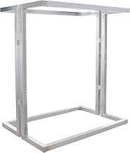 Econoco Island Multi-Merchandiser, Frame Only | Professional-grade island multi-merchandiser, commercial-quality construction for retail boutique or display environment