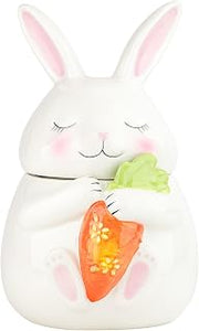 10 Strawberry Street Carrot Cuddle Bunny Canister