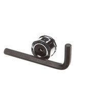 Swivel pre-Rinse Hose Connector by Krowne – 4"L x 4"W x 6"H, Brass, Silver, Model 21-547L