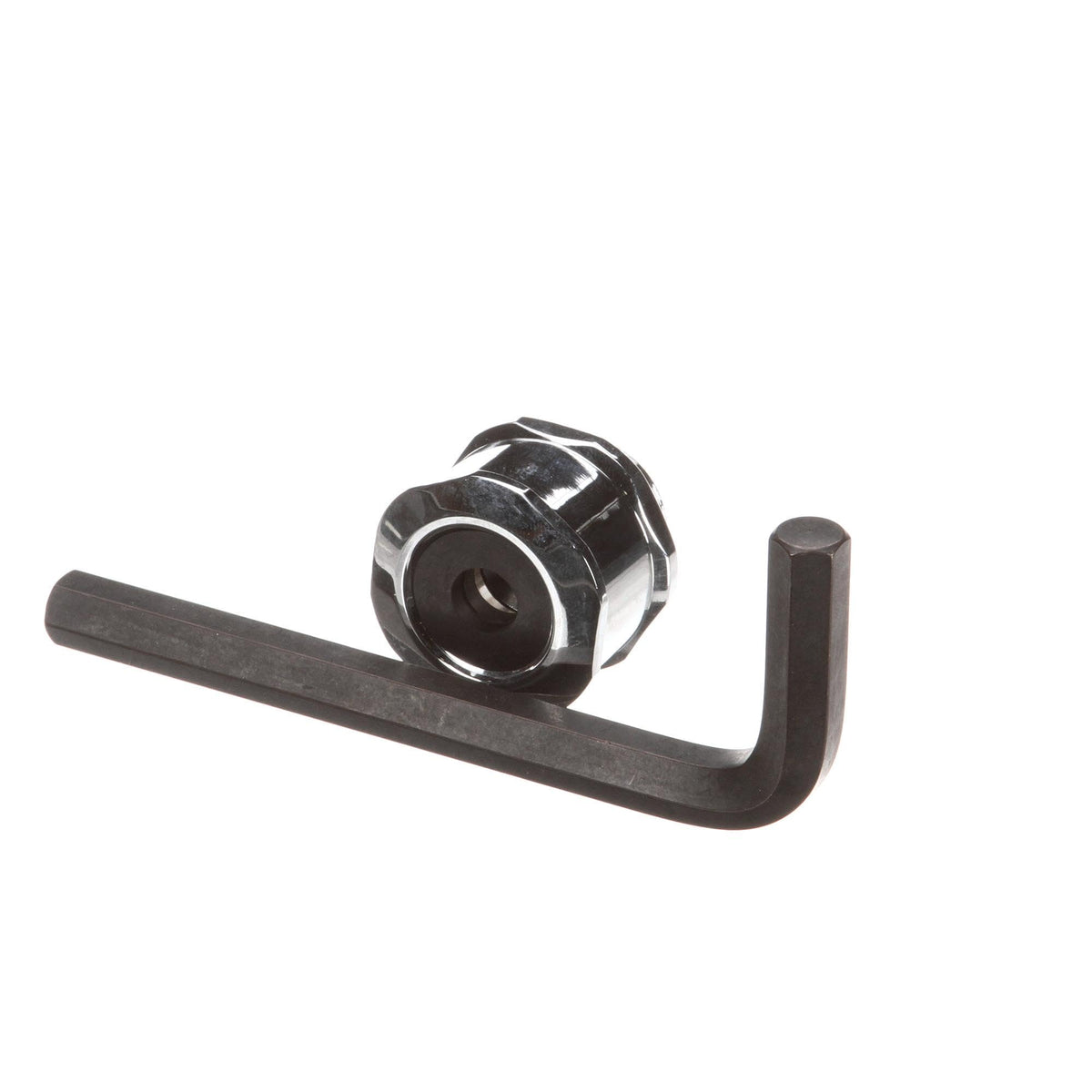 Swivel pre-Rinse Hose Connector by Krowne – 4"L x 4"W x 6"H, Brass, Silver, Model 21-547L