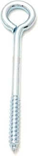 Forney 61239 Lag Screw Eyes, Plated, 3/8-Inch Eyebolt-by-2-Inch Thread-by-6-Inch Overall Length