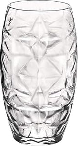 Bormioli Rocco Oriente Cooler Glass, 16oz, Set of 6, Clear
