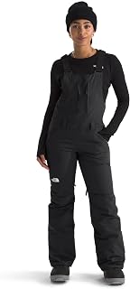 The North Face Women's Freedom Insulated Bib (Standard & Plus Size) - Waterproof Ski & Snowboard Overalls, Mesh Venting