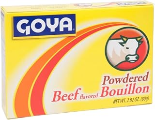 Goya Powdered Beef, Authentic Latin Pantry Staple, Recipes, 2.82 oz, 2-Pack