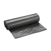 Group High Density Commercial Can Liners 40x48 16 Mic - Black by Inteplast – 1 Count (Pack of 1), 45.0 gallons, Silver/Black, Model IBS S404816K