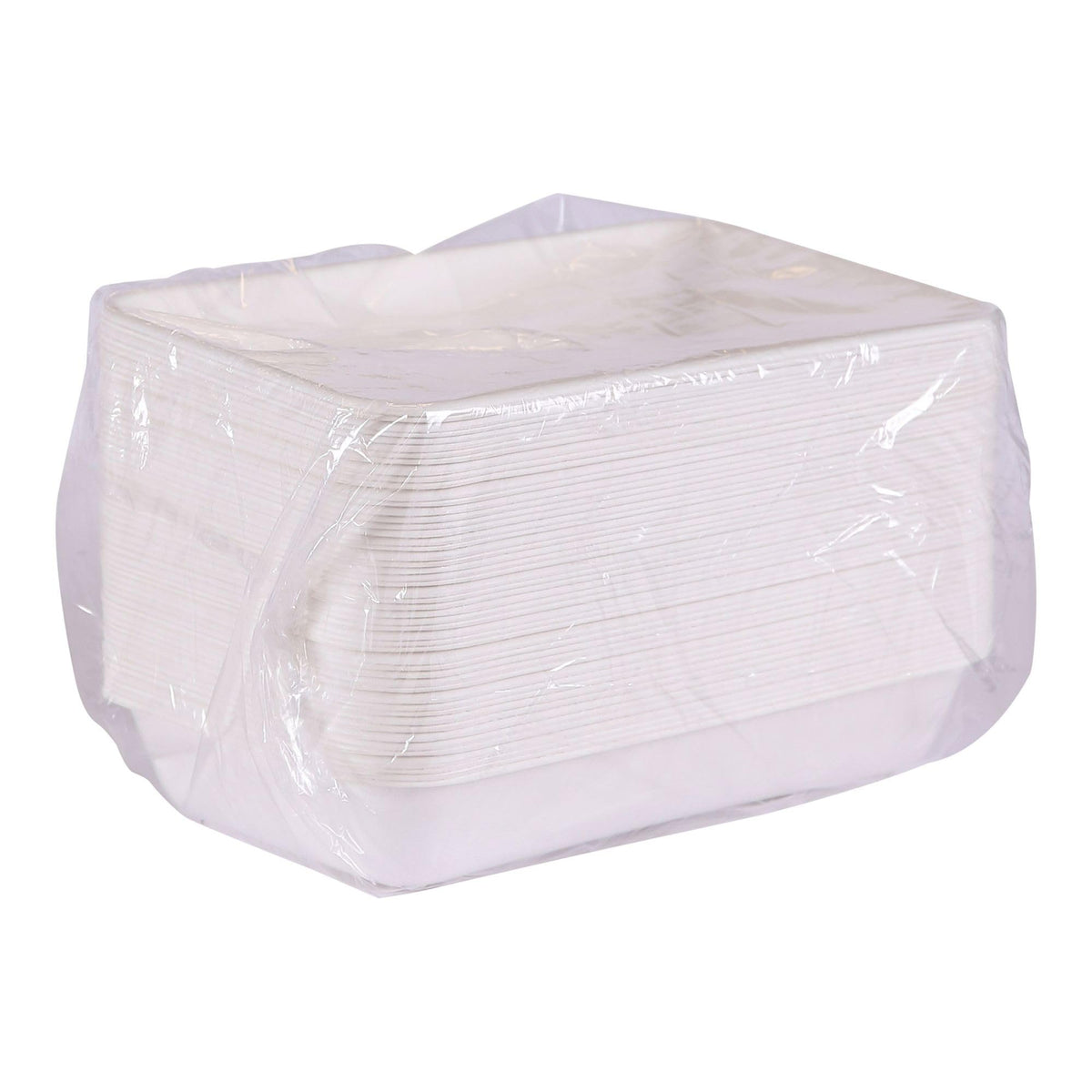 Compostable 48oz To Go Containers by ECO PRODUCTS – 48oz, 48.0 ounces, Molded Fiber, White, Pack of 200