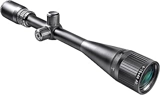 Barska Varmint Crosshair Reticle Precision Riflescope with Adjustable Objective & Fully-Multi Coated Optics for Accurate Long-Range Shooting Hunting