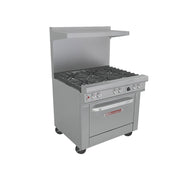 36" Ultimate Restaurant Gas Range w/ 3 Star-Saute Burners by SouthBend – 3.9 gallons, Stainless-Steel, Model 4364C