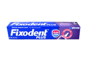 Plus Denture Adhesive Cream Food Barrier 2 Ounce by Fixodent – Yellow,Red, Pack of 2, Model 135100