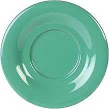 Thunder Group Color Green melamine dinnerware collection 5.5 inch saucer, comes in dozen