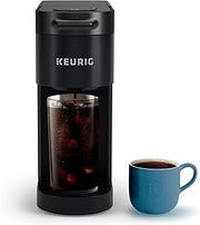 Keurig K-Iced Plus Single-Serve Coffee Maker, Brews Iced Coffee, Fits Travel Mug, Removable Water Reservoir, Black (Renewed)
