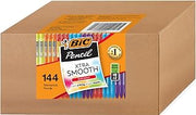 BIC Xtra Smooth #2 Mechanical Pencils Bright Edition, 0.7 mm - Pack of 144