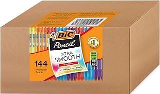 BIC Xtra Smooth #2 Mechanical Pencils Bright Edition, 0.7 mm - Pack of 144