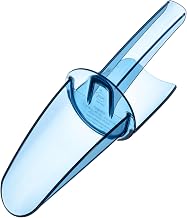 Ice Scoop, San Jamar Saf-T-Scoop, 6 oz to 10 oz, Guardian Mount | Polycarbonate Scooper for Bar and Beverage Stations