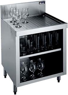 Krowne Metal KR18-S36 36" Royal 1800 Series Storage Cabinet W/ Drainboard Top-KR18-S36
