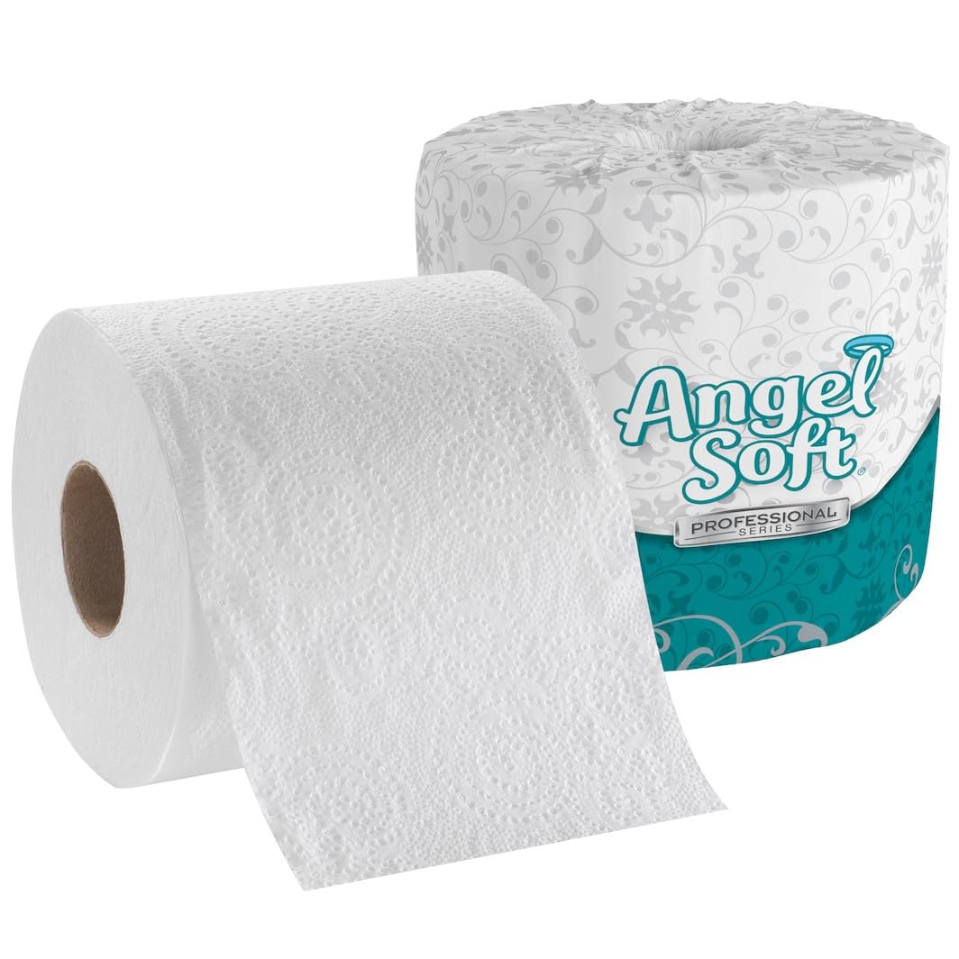 Angel Soft by Georgia-Pacific – 40% Recycled Fiber, White, Pack of 80, Model 16880