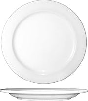ITI-DO-8 Porcelain Dover 9-Inch Plate, 24-Piece, White