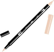 Tombow 56610 Dual Brush Pen Art Marker, 942 - Cappuccino, Blendable, Brush & Fine Tip Marker, Tan, 1 Pack