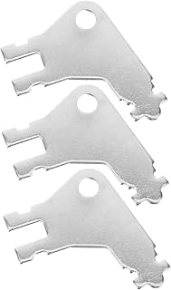 3pcs Commercial Paper Towel and Toilet Paper Dispenser Key Replacement Keys Compatible with Georgia Pacific for Easy Access Bathrooms and Offices