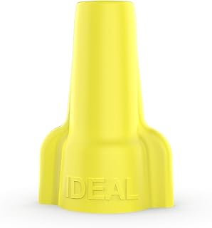 Ideal Industries Ideal Electrical 30-451 Wing-Nut Wire Connectors Twist-On 600 V Yellow 100 / Box
