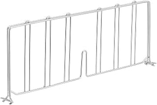 Nexel Stainless Steel Divider, 24"D x 8"H