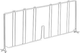 Nexel Stainless Steel Divider, 24"D x 8"H