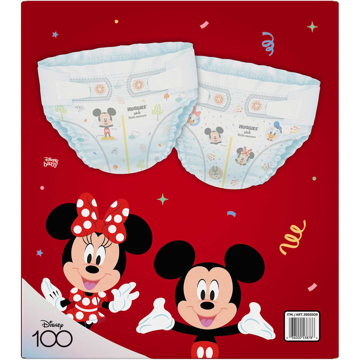 Plus Diapers by HUGGIES – Size 6, Polyester Or Polypropylene, White, Pack of 116, Model 2955521