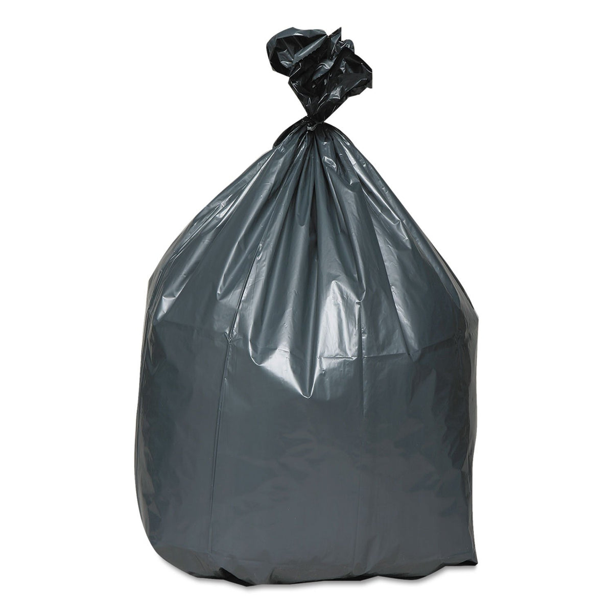 Platinum Plus Can Liners by Webster – 33.0 gallons, Plastic, Gray, Pack of 100, Model WBIPLA4070