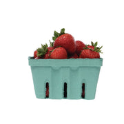 Quart Green Molded Pulp Tray - 5 1/2 Sq. x 3 1/8 H by PACTIV – 1 Quart, Molded Fiber, Green, Pack of 250, Model YM336184
