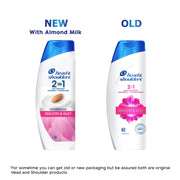 Smooth and Silky 2-in-1 Anti Dandruff Shampoo + Conditioner (180ml) by Head & Shoulders – 1 Count (Pack of 1), Model 82272336