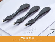 Bostitch Black / 3 / 3 Pack Staple Removers