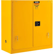 Flammable Cabinet by Global Industrial – Alloy Steel, Yellow, Model 316094
