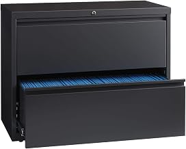 Lateral File Cabinet by Hirsh Industries – Alloy Steel, Charcoal, Model 16065
