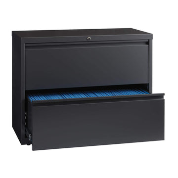 Lateral File Cabinet by Hirsh Industries – Alloy Steel, Charcoal, Model 16065