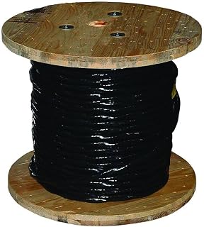 Southwire 500 ft. 4/0 Black Stranded AL USE-2 Cable