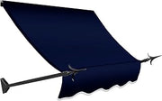 Awntech 3-Feet New Orleans Awning, 31-Inch Height by 16-Inch Diameter, Navy