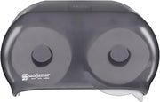 San Jamar Versatwin Tissue Dispenser R3600TBK - 1 Each