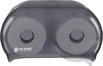 San Jamar Versatwin Tissue Dispenser R3600TBK - 1 Each