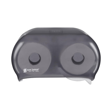 Versatwin Tissue Dispenser R3600TBK - 1 Each by San Jamar – Standard, Plastic, Black Pearl