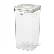 OXO Pet Food Storage POP Container with Scoop - 6.0 Qt/5.7 L, Whisker Gray