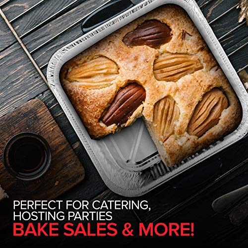 Stock Your Home 100 Pack / Silver / 100 Disposable Cookware