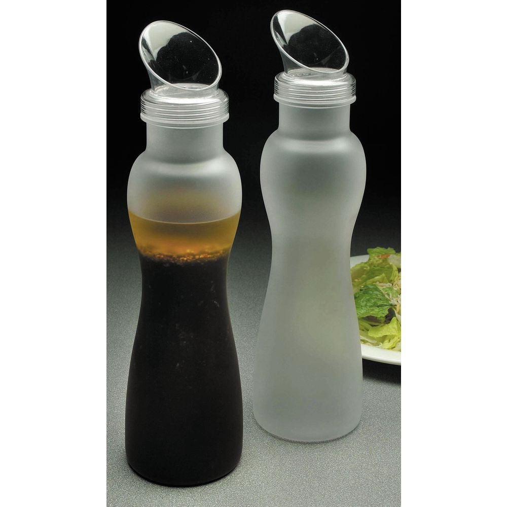 G.E.T. 32 oz. Clear Salad Dressing Bottles with (24) Lids by GET – 32 oz., 32.0 ounces, Polycarbonate, Clear, Pack of 30