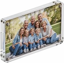 Azar Displays 104435-RND Acrylic Block 8.5" x 5.5" Vertical/Horizontal Frame w/Rounded Corners