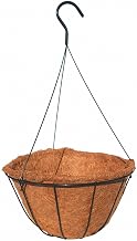 12" Classic Master Gardner Planter Green with Coco Moss Liner and Chain Hanger - 25 Set Case