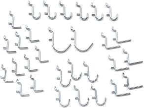 Global Industrial 30 Piece Peg Hook Set, Small