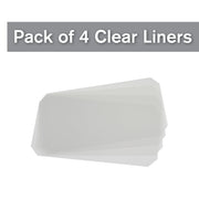 Clear Shelf Inlays for 18" x 36" Super Erecta Shelving by METRO – 18x36, Clear, Pack of 4, Model 1836CI-4