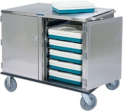 Stainless Steel Premier Series Tray DELIVERY CART - 28 Tray Capacity