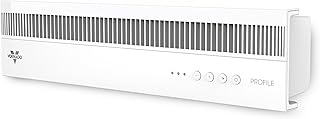 Vornado PROFILE® Window Fan, Whole Room Air Circulator, Reversible Exhaust, Quiet Operation, 3 Speed Settings, Low Profile Window Fan for Kitchen, Bedroom, and Home, White